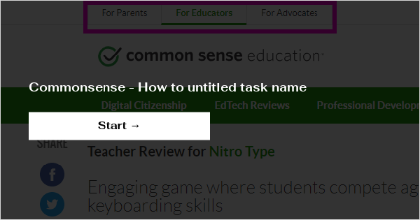 Nitro Type Review for Teachers