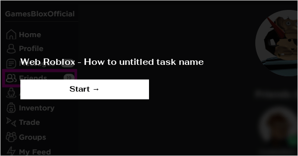 Web Roblox How To Untitled Task Name - untitled roblox