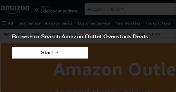 Outlet  Overstock Deals