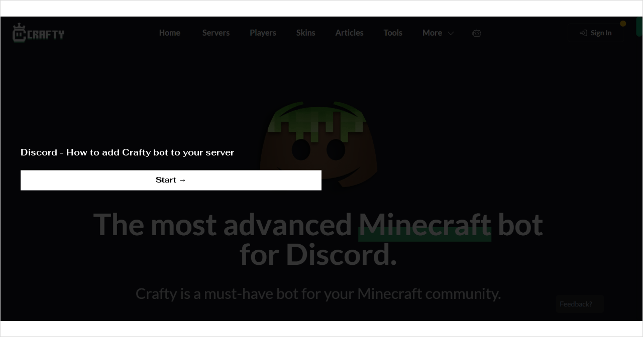Add Minecraft Account Info Discord Bot
