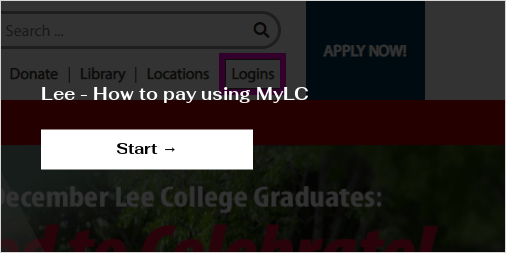 Lee - How to pay using MyLC