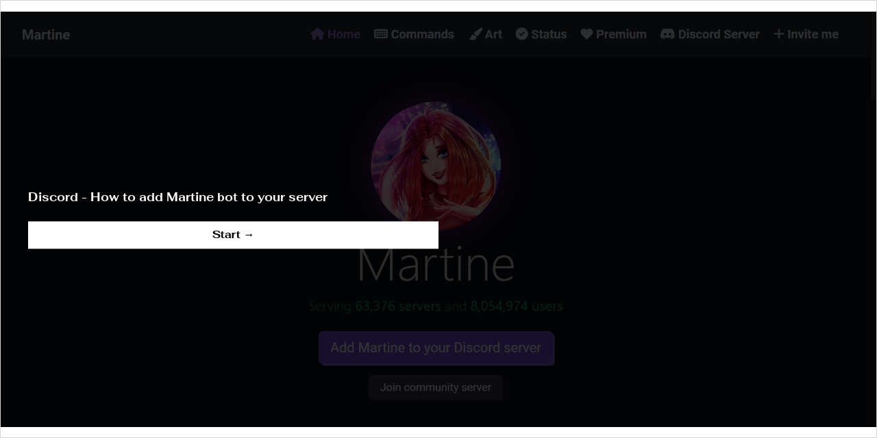 Martine - A multipurpose Discord bot